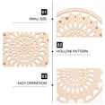 thumbnail image 5 of CIMAXIC Brown Plastic Thread Organizing Tool for Home Use Compact and Durable 1 Pc,5.55"X5.55"X0.08", 5 of 5