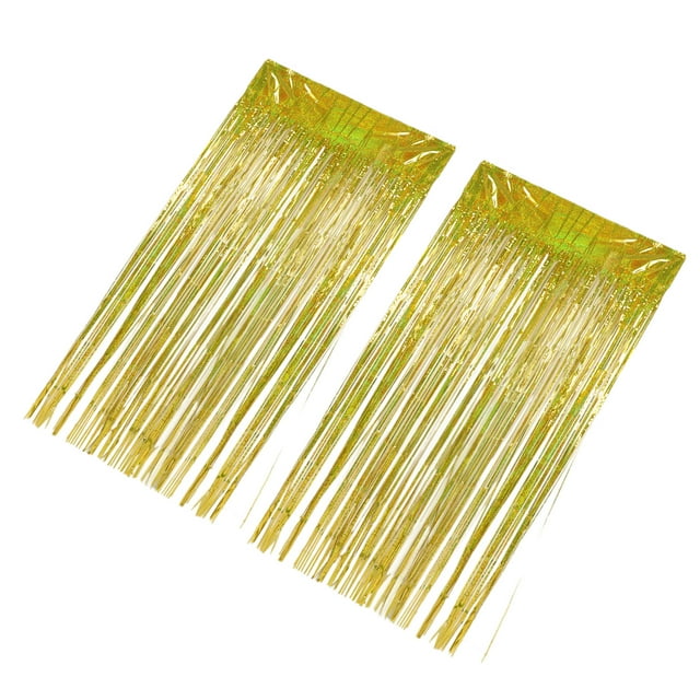 Magnifique Rideau à Franges en Feuille, Décoration Parfaite pour Célébration, Rideaux à Ficelles Muraux, Grand Application pour Décoration de Mariage, Fiançailles, Douche Nuptiale, Fête d'Anniversaire, Scène