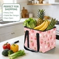 thumbnail image 4 of Collapsible Car Trunk Organizer with Handles 600D Oxford for Car Kitchen and Home Storage, Cute Strawberries 13× 10.2×10.8inch, 4 of 6