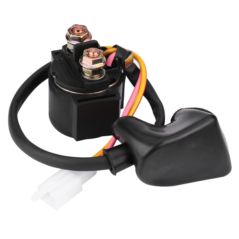 Tebru Motorcycle Starter Solenoid Relay, Starter Relay,Starter Solenoid