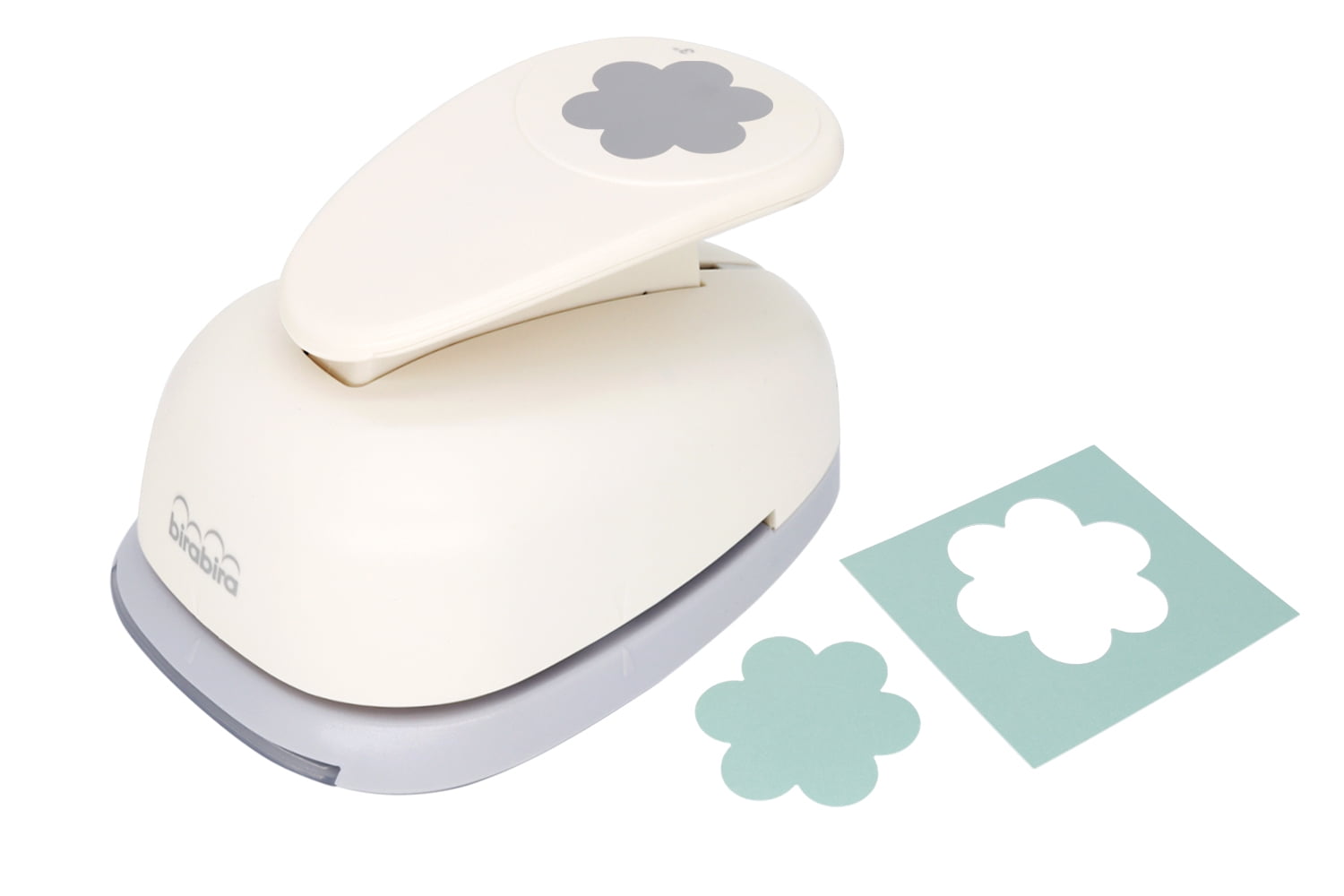 Bira Craft 3 inch Flower Shape Lever Action Craft Punch for Paper