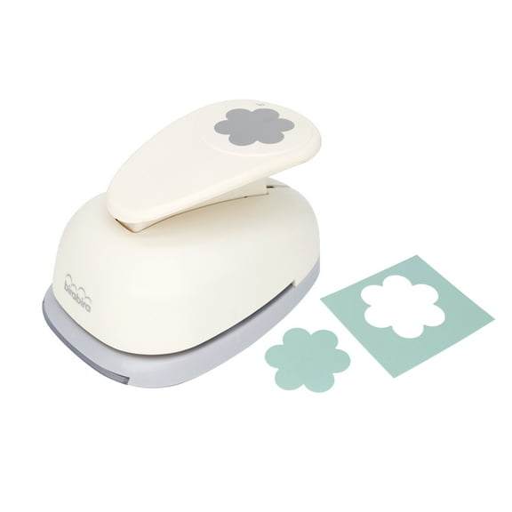 Bira Craft 3 inch Flower Shape Lever Action Craft Punch for Paper Crafting Scrapbooking
