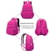 thumbnail image 2 of Mochila especial Mochila ligera y transpirable Mochila de viaje informal para hombres y mujeres Mochila para estudiantes Mochila para todo tipo de combinaciones, 2 of 5