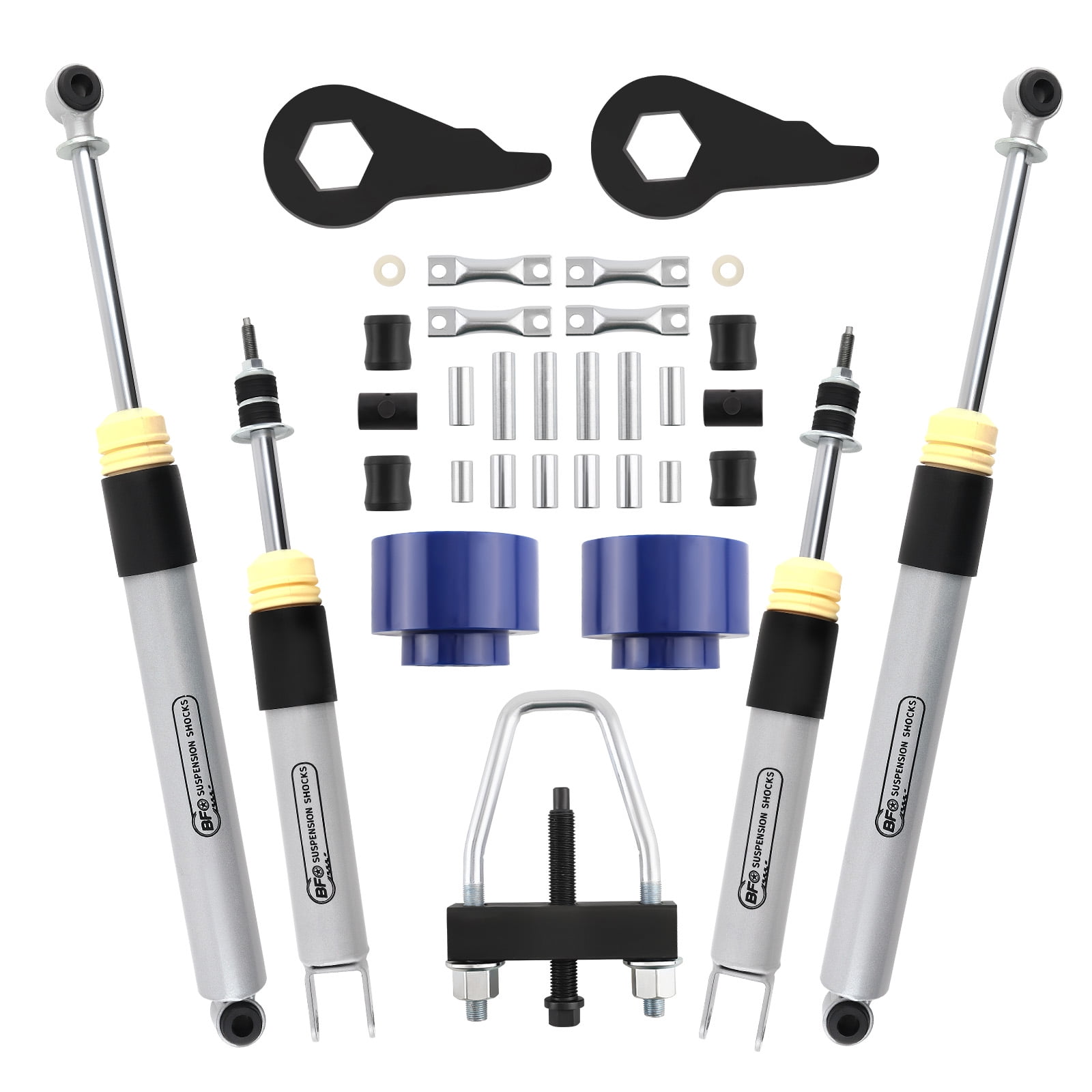 Maxpeedingrods Level Lift Kit 3'' Front 2'' Rear Fit Chevrolet Tahoe GMC Yukon 1500 2000-2006