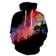 thumbnail image 1 of Nueva sudadera con cremallera y estampado 3D de humo colorido para hombres, mujeres y niños, ropa de calle, sudadera de manga larga, chaqueta de moda genial, 1 of 6