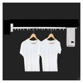 thumbnail image 1 of Folding Clothes Hanger Foldable Wall Drying Rack Space Aluminum Clothes Hanger Organization Silver 1, 1 of 6