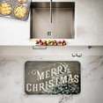 thumbnail image 5 of Stupell Industries Vintage Merry Christmas Greeting Printed Anti-Fatigue Floor Mat, design by Kim Allen, 30"x18", 5 of 9