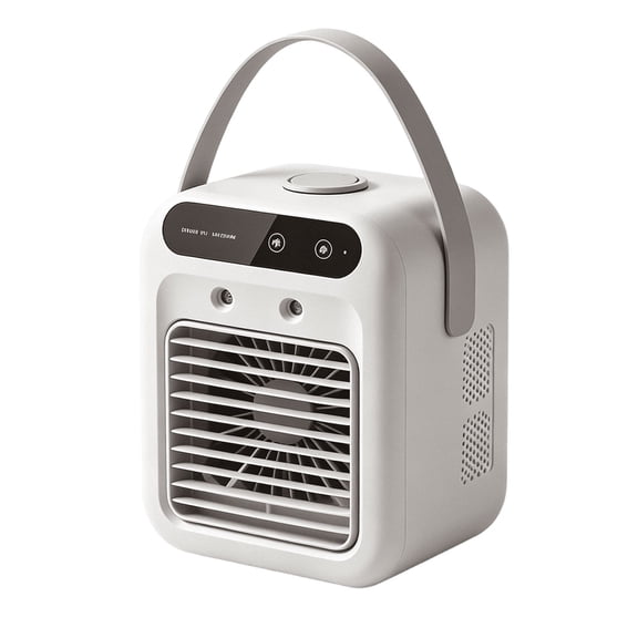 Portable Mini Air Conditioner,Rechargeable Personal Air Cooler for Bedroom or Outdoor Use