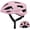 Pink, variant on ROCKBROS Bike Helmet With Taillight,Integrally Molded Safety EPS+PC Black,Suitable for Cycling and Skating