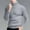 Gray, variant on NTACZA Turtleneck Sweaters Men Beige Cable Knit Slim Fit Sweaters Long Sleeve Pullover Solid Basic Shirt Mens Jumper L