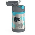 thumbnail image 3 of Thermos 10 oz. Vacuum Insulated Stainless Steel Straw Bottle - Elephant, 3 of 6