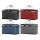 thumbnail image 4 of melotizhi Insulated Cooler Bag Picnic Basket Leakproof Portable Cooler， Premium Folding Basket Foldable Insulated Basket, Black, 4 of 9