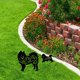 thumbnail image 5 of Silueta Animal Estaca Perro Decoración De Jardín Silueta De Perro Negro Para Camino De Césped Acera 2 Unids/Set Monstrate HA035026-00, 5 of 6