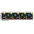 thumbnail image 2 of Ambesonne Space Fabric by the Yard Upholstery, Sun Earth Constellations, 5 Yards, Multicolor, 2 of 4