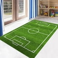 thumbnail image 4 of dajkiuy Indoor Football Field Game Rug, Living Room Coffee Table Mat, Bedroom Bedside Rug, Bedroom Decoration Rug, Kitchen Mat, Home Decoration, Entrance Door Mat, 4 of 8