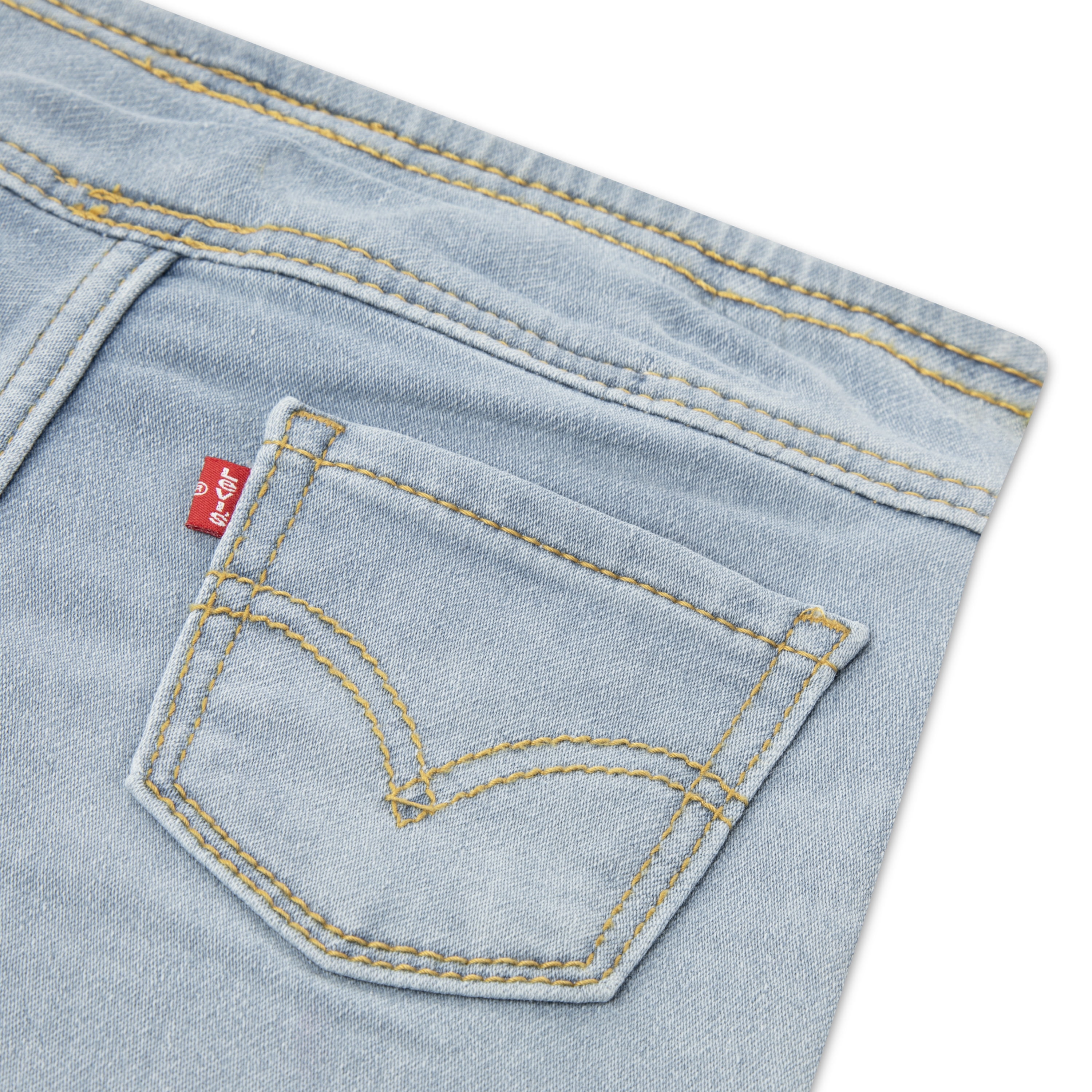 Levi's Girls Toddler Dobby Pull-on Wide Leg Pant, Sizes 2T-4T