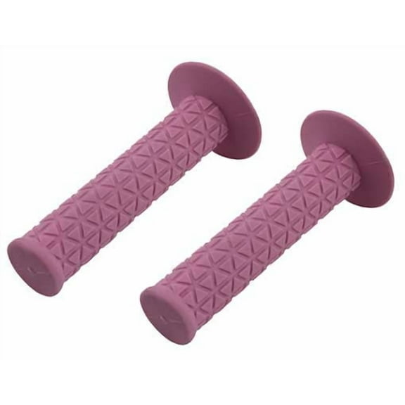 Triangle Grips Pink. Bike grips, bicycle grips, bmx grips, lowrider grips, beach cruiser grips, mountain bike grips