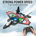 thumbnail image 5 of Holloyiver UAV Remote Control Plane 2.4Ghz Foam RC Airplanes Helicopter Quadcopter for Adults Kids, Spinning Drone,Gravity Sensing, Stunt Roll, Cool Light, Gifts for Kids Boys, 5 of 7