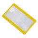 thumbnail image 1 of Lupa de bolsillo con lente Fresnel de PVC de 3 aumentos, tamaño tarjeta de crédito, marco de PVC, lente cuadrada de alta seguridad, lupa con forma de tarjeta de crédito., 1 of 8