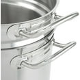 thumbnail image 6 of Truecraftware – 8 qt. Stainless Steel 3 pc Double Boiler Set- for Melting Chocolate Candy Butter and Cheese Dishwasher & Oven Safe, 6 of 6