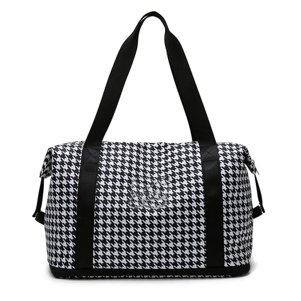 Bolsa de lona Weekender Overnight Bag Gym Tote Bag con bolsillo separado seco y húmedo MFZFUKR BST2001887-5