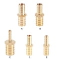 thumbnail image 3 of Riwesomey Reductor de púas de unión de latón, acoplador de manguera recta, conector de montaje, accesorio reductor de instalación de Herramientas y ferretería 19mm-16mm, 3 of 6