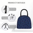 thumbnail image 4 of Fotbe Tennis Racket Bolsa de Almuerzo con Estampado, Lonchera Aislada, Contenedor de Comida Reutilizable Tipo Cooler a Prueba de Fugas, 4 of 6