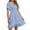 Light Blue, variant on Summer Beach Dresses for Womens 2025 Plus Size Fashion Casual Sexy Solid Color Camis Sleeveless Dress