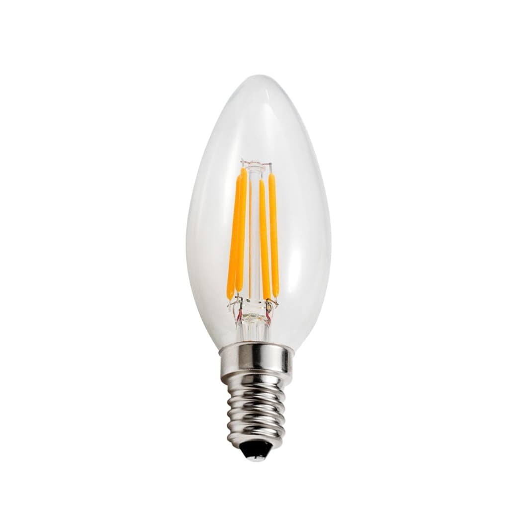 Goodlite 3.5Watt LED Filament Candelabra Bulb Dimmable Torpedo Tip