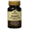 Windmill Natural Vitamins Vitamin K (K-2 Menaquinone-7, 100mcg) 60 Each
