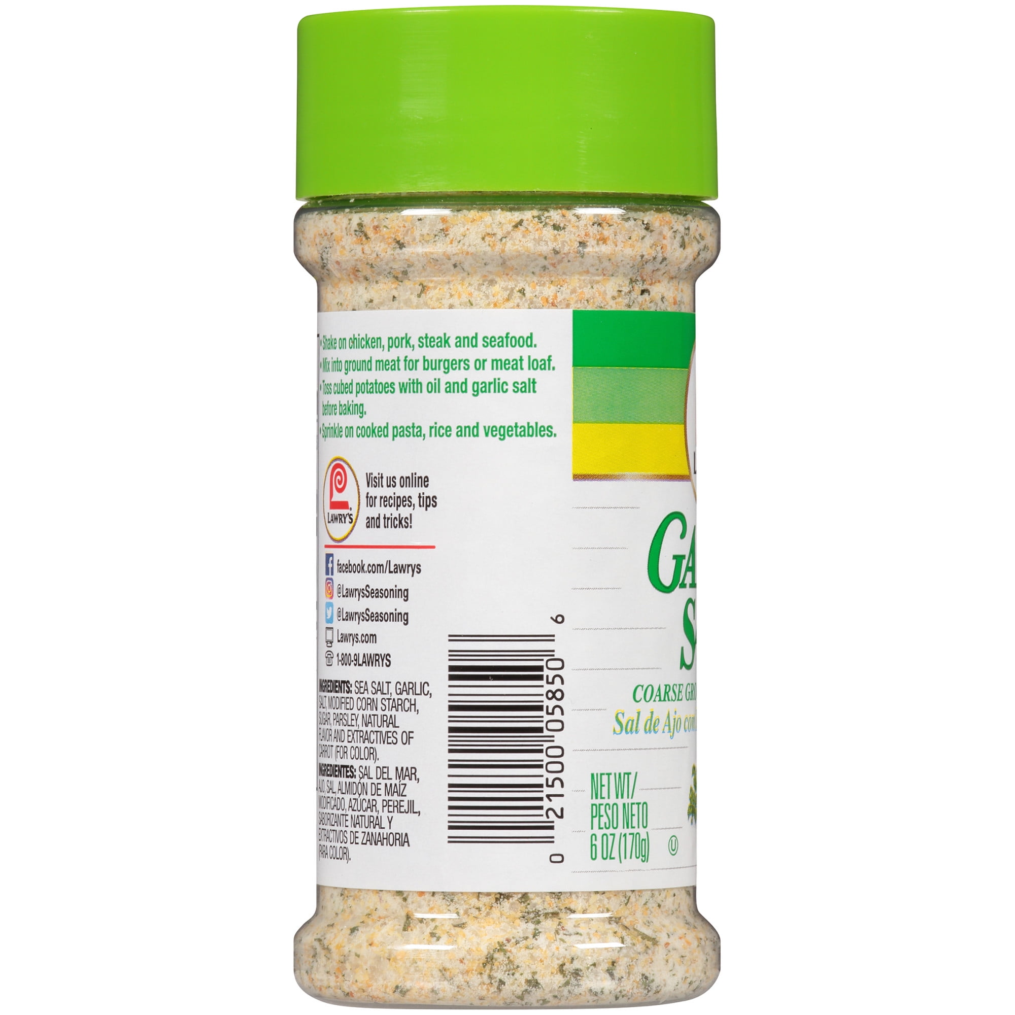 Lawry's Garlic Salt w/ Parsley (28 oz.)