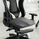 thumbnail image 1 of Cojín ergonómico de espuma viscoelástica Macarena Corrector lele soporte antideslizante para silla de oficina Malla gris, 1 of 8
