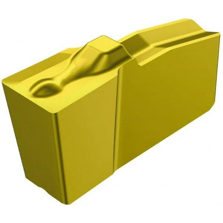 

Sandvik Coromant 60N151.2 4G Grade 235 1/4 Cutting Width Carbide Grooving Insert Neutral 0.57mm Corner Radius TiCN/TiN Finish