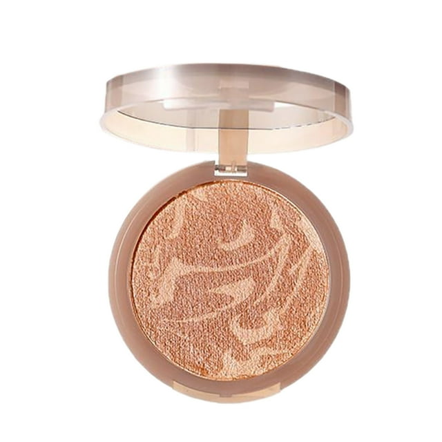 Soft Powder Bronze Powder Easily Blended Facial Shadow Makeup Powder Body & Face 3D Paste Like Bronzer Grooming Long Lasting