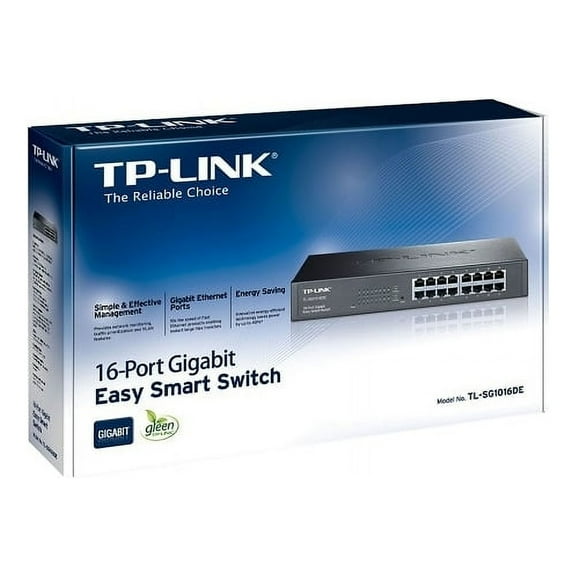 TP-LINK TL-SG1016DE 16-Port Gigabit Easy Smart Switch