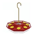 thumbnail image 4 of Alimentador de agua para colibrí, alimentador de colibrí con fugas colgantes, comedero de colibrí, platillo, comedero de zumbido, respuesta rápida, 4 of 8