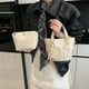 thumbnail image 2 of Bolso bandolera de hombro informal para mujer, de alta calidad, ligero, de lujo, a la moda, combinable con todo, tejido retro, 2025, 2 of 5