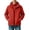 Red, variant on Sevevn Men 3 In 1 Rain Jacket Detachable Hood Regular Fit Waterproof Shell With Fleece Liner Chest Zip Pocket Side Pockets Elastic Cuffs For Hiking Wear