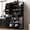 Black, variant on HICOMILA Tall Kitchen Pantry Cabinet, Farmhouse Storage Cabinet with 3 Pull Out Organizers, 6 Door Shelves & 2 Drawers, Freestanding Cupboard for Kitchen Dining Room
