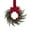 mini wreaths-1, variant on Elegant Christmas Wreath With Red Berries – 10.23 x 10.23in Artificial Greenery Wreath for Front Door, Wall & Indoor/Outdoor Holiday Decoration (Classic Red & Green)