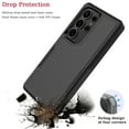 thumbnail image 4 of For Samsung Galaxy S25 Ultra Case, Shockproof Heavy Duty Rugged Phone Case for Samsung Galaxy S25 Ultra, Tekcoo Military Grade Protection Dual Layer Sturdy Durable Cover Cute Bumper - Black, 4 of 10