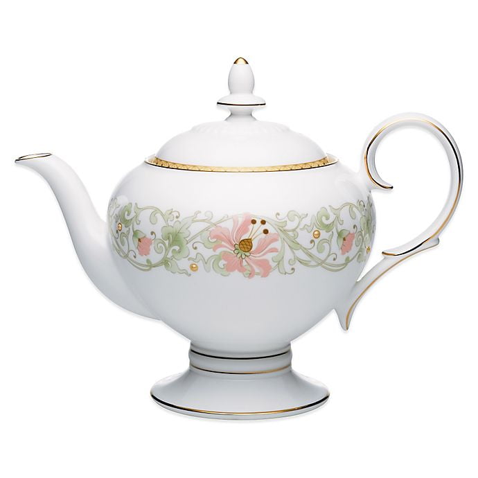 Noritake Blooming Splendor Teapot Walmart Com Walmart Com