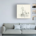 thumbnail image 3 of Richard Foust 'Antique Ship Sketch VII' Canvas Art, 3 of 3
