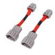 thumbnail image 4 of 2PCS Headlight Conversion Adapter Wiring Harness Dustproof Fit for 350z 2003?2005, 4 of 5