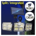 thumbnail image 2 of 122 LED Solar Light With Remote Flood Light 3 Head Solar Spotlight Wall Lamp Outdoor Waterproof Super Bright Motion Sensor Light ,Power Saving, 2 of 7