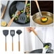 thumbnail image 4 of 1 juego de espátula y cuchara para cocinar, práctico juego de utensilios de cocina (gris), 4 of 6