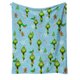 thumbnail image 1 of Manta de vellón Grinch Kagetolytai Manta navideña ultra suave para sofá y cama 40 x 28, 1 of 2