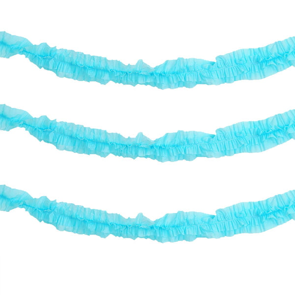 Ruffled Crepe Paper Roll For Party Streamers/Backdrop (300cm x 7cm