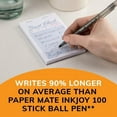 thumbnail image 5 of BIC round Stic Xtra Life Ballpoint Pens, Medium Point (1.0Mm), Black, 60-Count P, 5 of 7