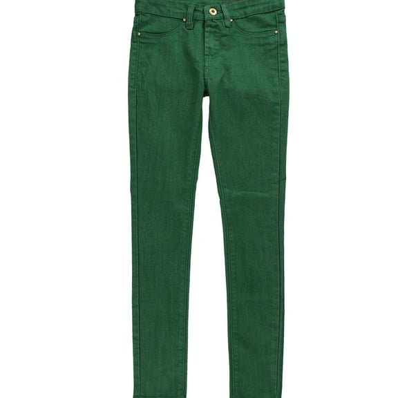 [BLANKNYC] Girls The Spray On Skinny Fit Jeans, Green, Big Kids (8-20), 14